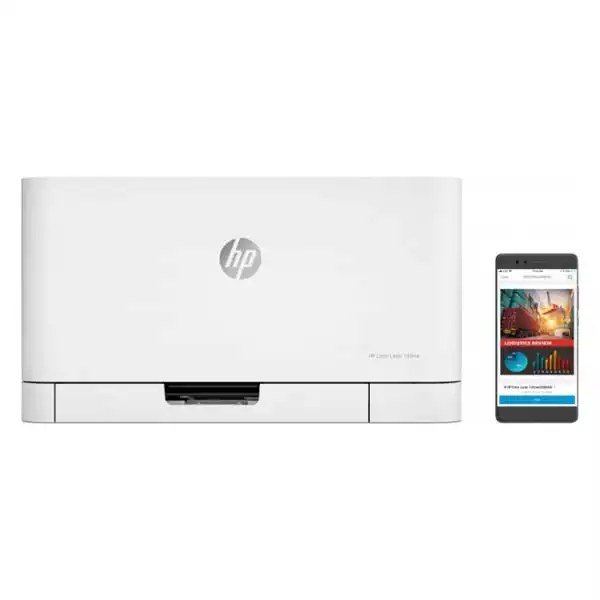 Color laserski štampač HP 150nw, 600x600dpi/64MB/USB/Ethernet/Wifi, Set tonera 117A, 4ZB95A Slika 3
