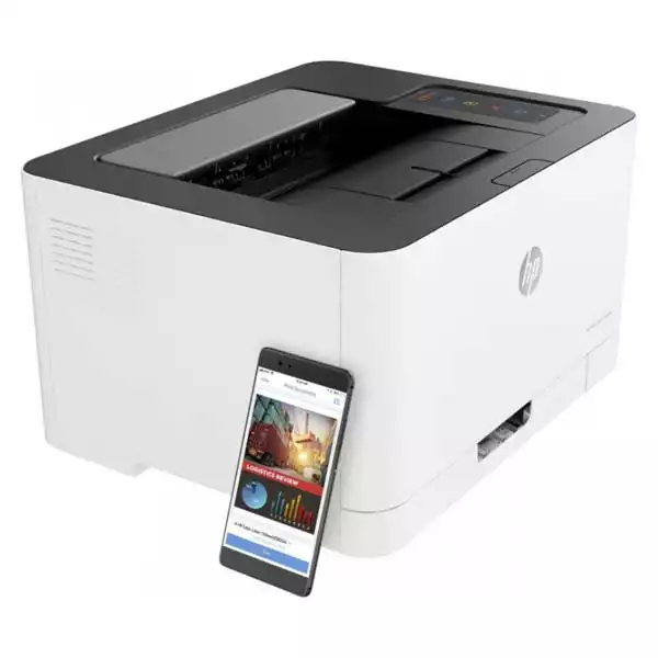 Color laserski štampač HP 150nw, 600x600dpi/64MB/USB/Ethernet/Wifi, Set tonera 117A, 4ZB95A Slika 4