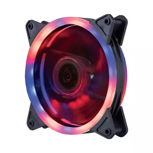 Case Cooler 120x120 ZEUS Dual Ring RGB fan Slika 1