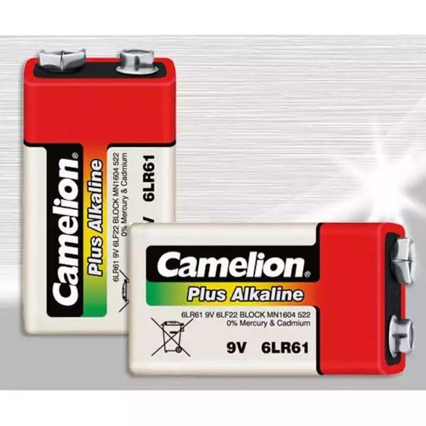 Baterija Camelion 6LR61 9V alkalna Slika 2