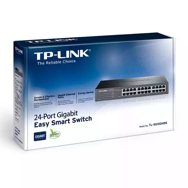 Svič 10/100/1000 24-port Easy Smart TP-Link TL-SG1024DE Slika 3
