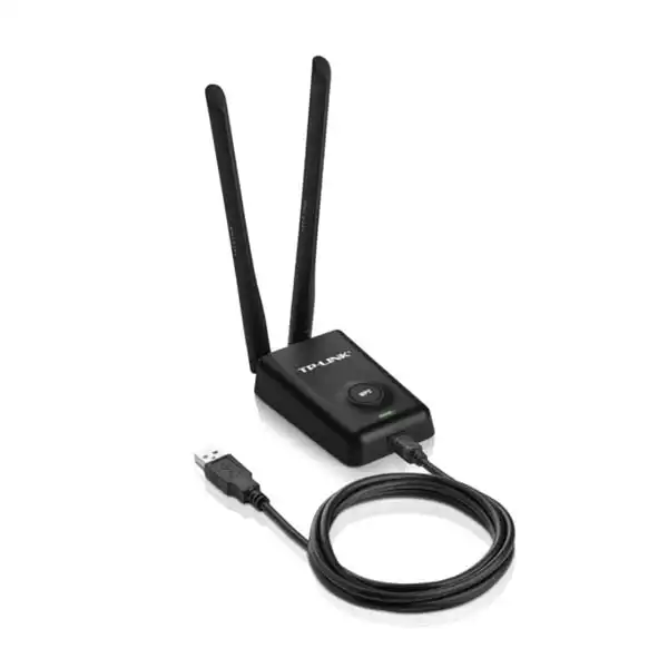 Wireless USB mrežna kartica TP-Link TL-WN8200ND 300Mbs/2.4GHz/500mW/2xRP-SMA 5dBi + kabl 1.5m Slika 2