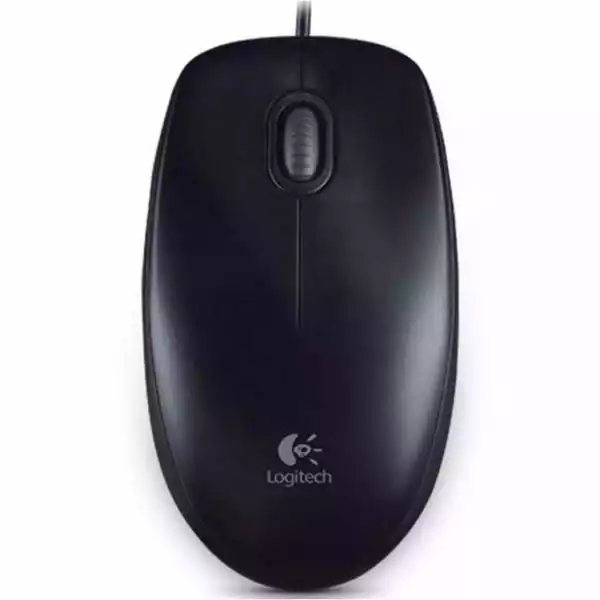 Miš Logitech B100 USB 800dpi, crni - optički Slika 1