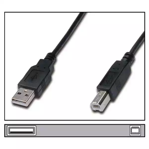 Kabl USB A-M/B-M Linkom 3m 2.0 Print Slika 1