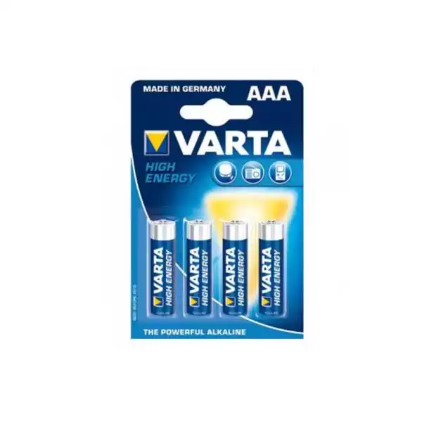 Baterija Varta LR3 High Energy AAA, nepunjiva 1/4 Slika 1