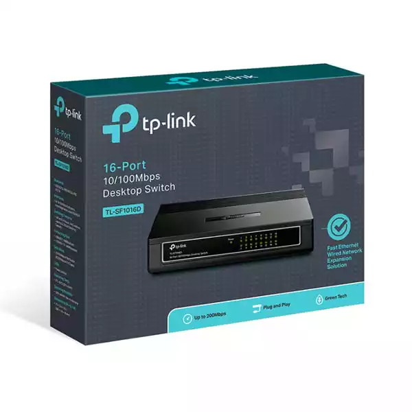 Svič 10/100 16-port TP-Link TL-SF1016D Slika 2