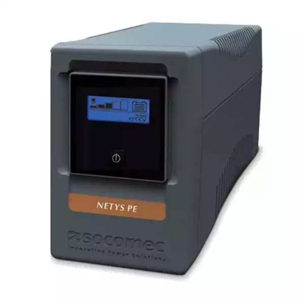 UPS Socomec NeTYS PE 2000VA/1200W 230V 50/60Hz AVR, Step wave, LCD displej, RJ45, 1xUSB Slika 1