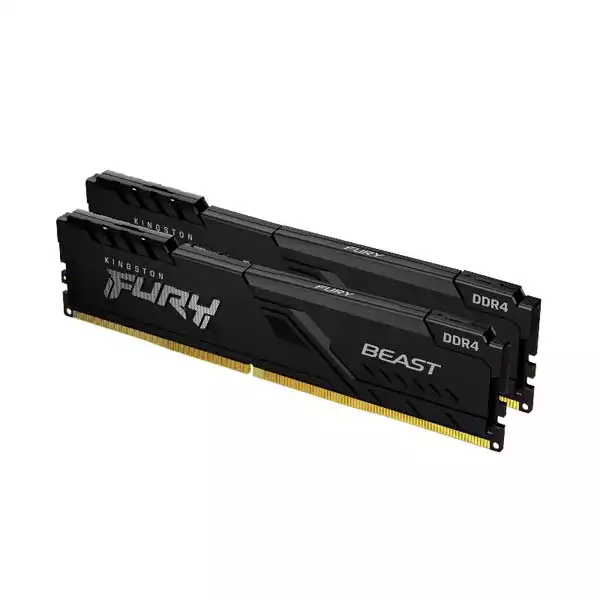 Memorija DDR4 64GB/2x32GB/3200MHz Kingston Fury Beast KF432C16BBK2/64 Slika 1