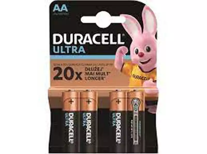 Baterija Duracell Optimum AA (pak 4 kom), nepunjiva Slika 1