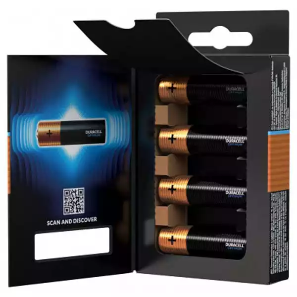 Baterija Duracell Optimum AAA (pak 4 kom), nepunjiva Slika 1