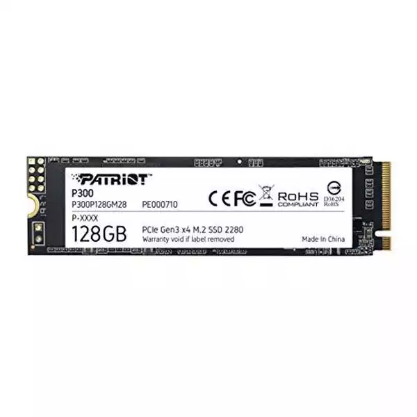 SSD M.2 NVMe 128GB Patriot P300 1600MBs/600MBs P300P128GM28 Slika 1