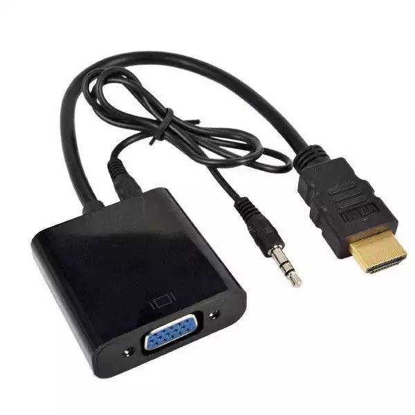 Adapter-konverter HDMI-VGA + audio Kettz Slika 1