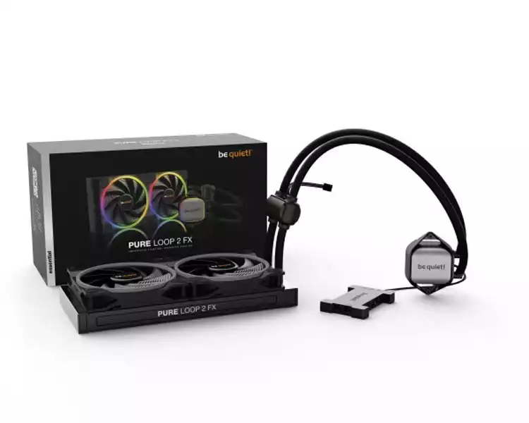 CPU Cooler Be quiet RGB Pure Loop  2 FX 280mm BW014 (AM4,AM5,1700,1200,2066,1150,1151,1155,2011) Slika 2