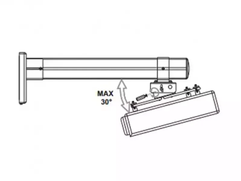Zidni nosač VEGA WMC 70 za Ultra Short Throw projektor Slika 2