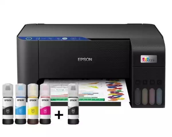 Multifunkcionalni štampač Epson ECO Tank L3251 5760x1440dpi/256MB/CB33ppm/COL15ppm/USB/WiFI/Ink 103 Slika 3