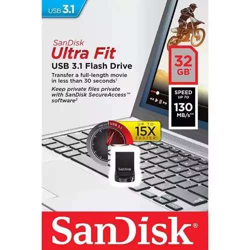 USB Flash 32GB SanDisc Ultra Fit SDCZ430-032G-G46 USB 3.1 Slika 2