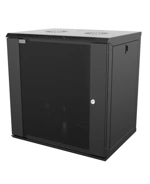 12U/19 rek orman nazidni Mirsan WTC12U45MN.KYK 565mmx450mmx580mm crni,bočno zaključavanje Slika 1