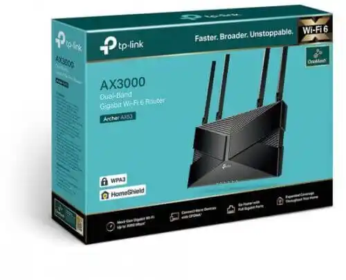 Wireless Ruter TP-Link AX53 AX3000 Wi-Fi 6 4xext antena/1WAN/4LAN Slika 2