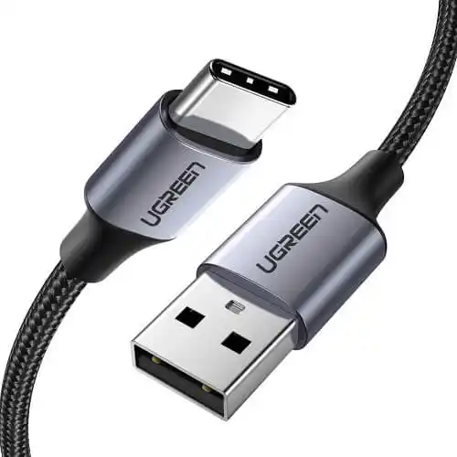 USB tip C M na USB 2.0 M kabl Alu.3m Grey Slika 1