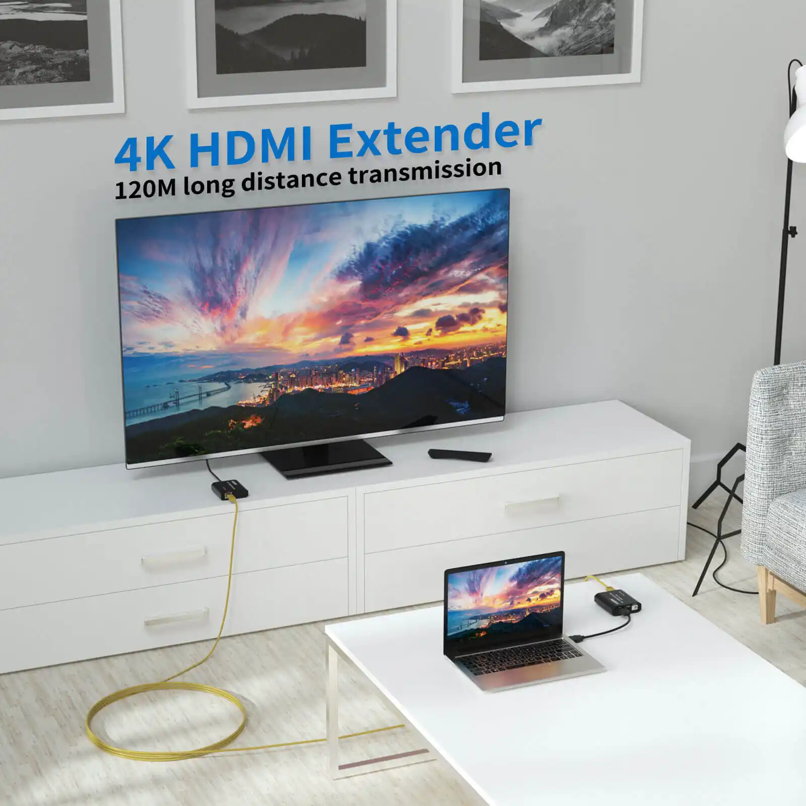 Extender HDMI-UTP do 120m HDEX-120 Velteh Slika 3