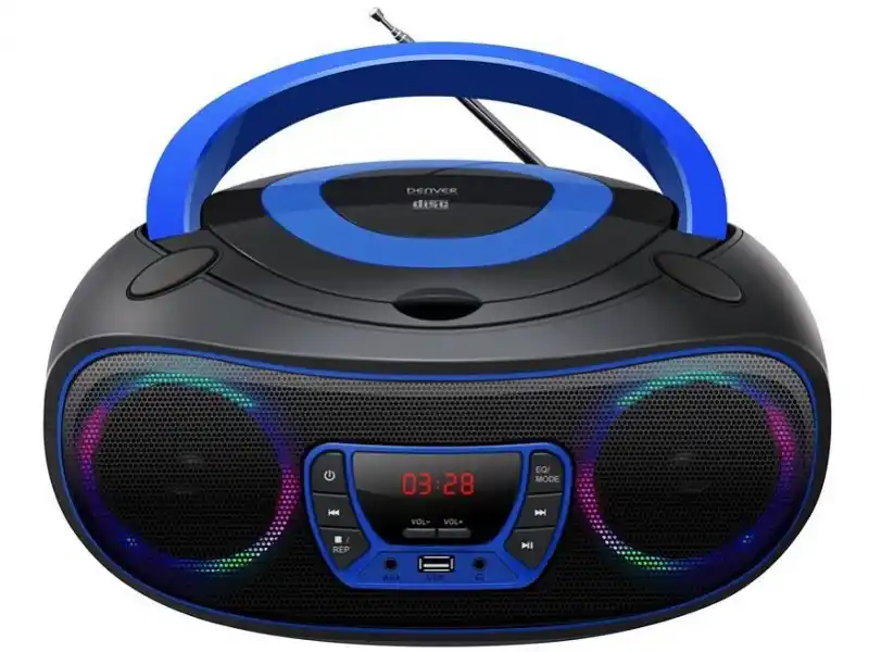 Radio CD Player Denver TCL-212 plavi bluetooth/USB Slika 1