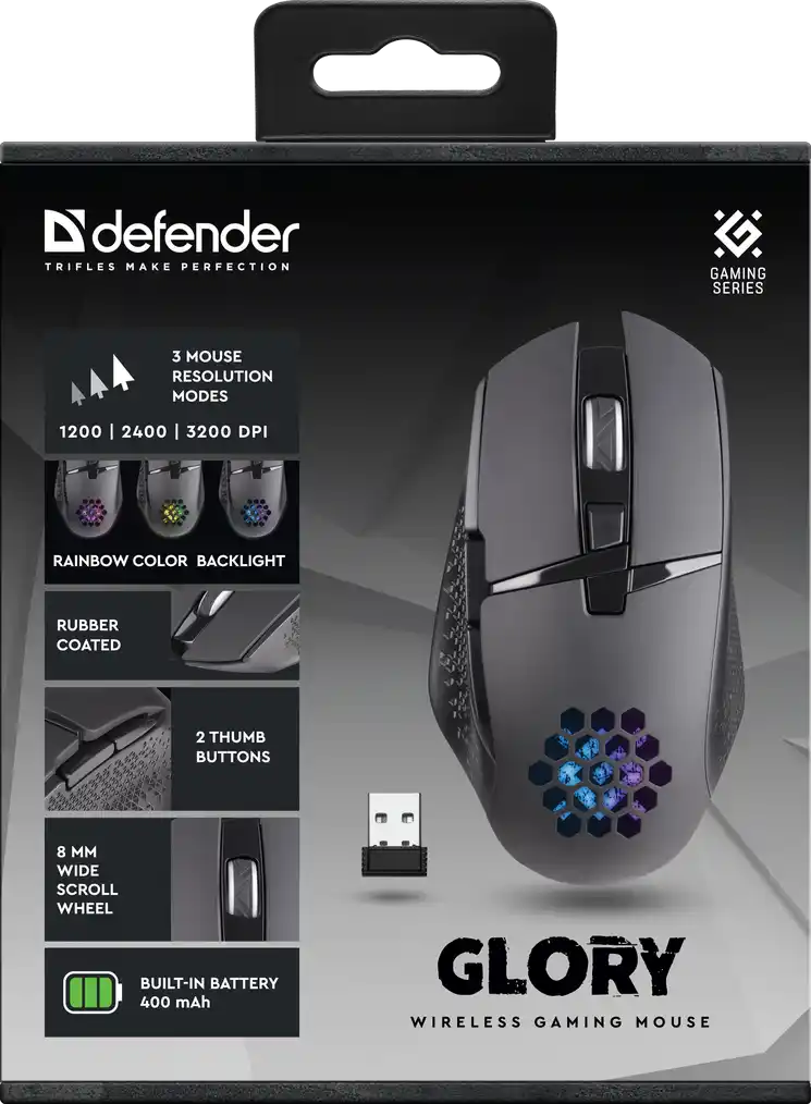 Bežični miš Defender Glory GM-514 3200 DPI Slika 4