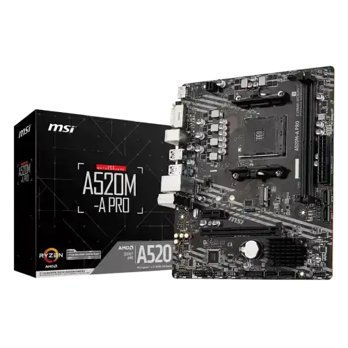 Matična ploča AM4 MSI A520M-A PRO Slika 1