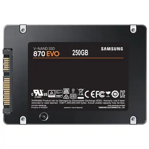 SSD 2.5 SATA III 250GB Samsung 870 EVO MZ-77E250B/EU Slika 4