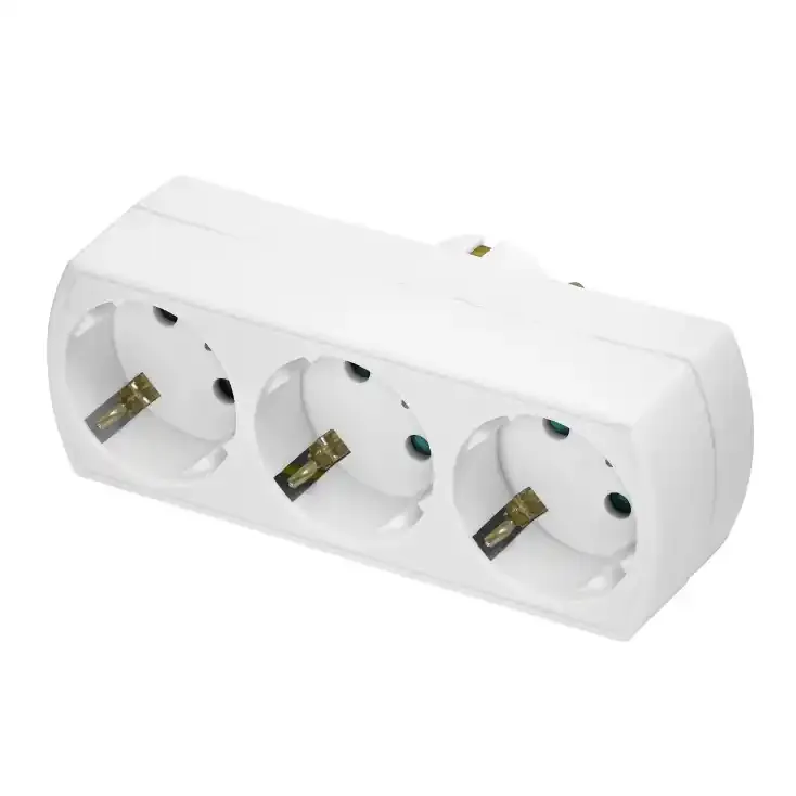 Strujni razdelnik Prosto NV29/WH-P 3xšuko Slika 1