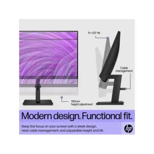 Monitor 24 HP P24h 64W34AA 1920x1080/Full HD IPS/75Hz/5ms/HDMI/VGA/DP Slika 2