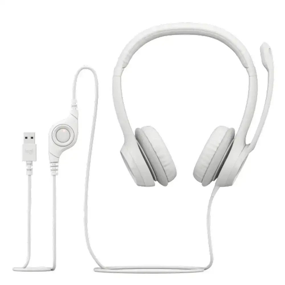 Slušalice Logitech H390 Bele Slika 1
