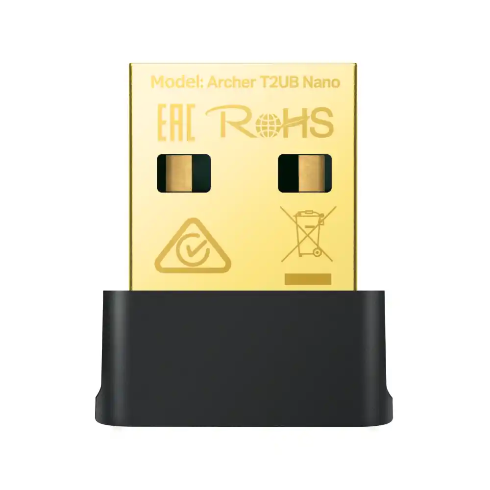 Wireless USB mrežna kartica TP-Link Archer T2UB Nano AC600Mbs/ Bluetooth 4.2 adapter 2.4GHz + 5GHz Slika 1
