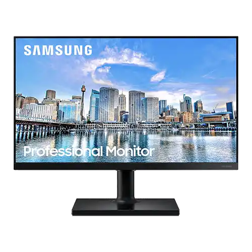 Monitor 24 Samsung LF24T450FQRXEN 1920x1080/FHD IPS/75Hz/5ms/DP/2x HDMI/2x USB/Freesync/Pivot/crna Slika 4