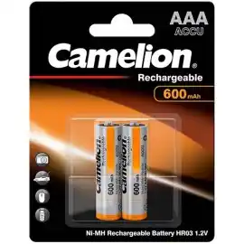 Punjiva baterija Camelion HR3 600mAh AAA 1/2 Slika 1