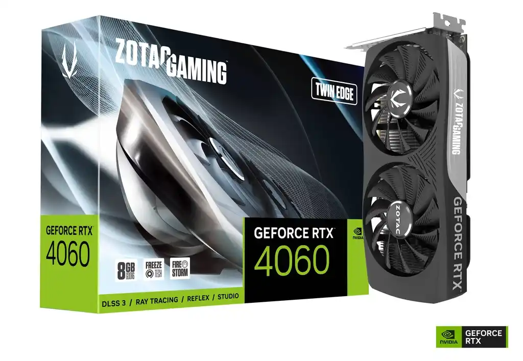 Grafička karta Zotac GAMING GeForce RTX 4060 Twin Edge 8GB DDR6 128 bit 3xDP/HDMI Slika 1