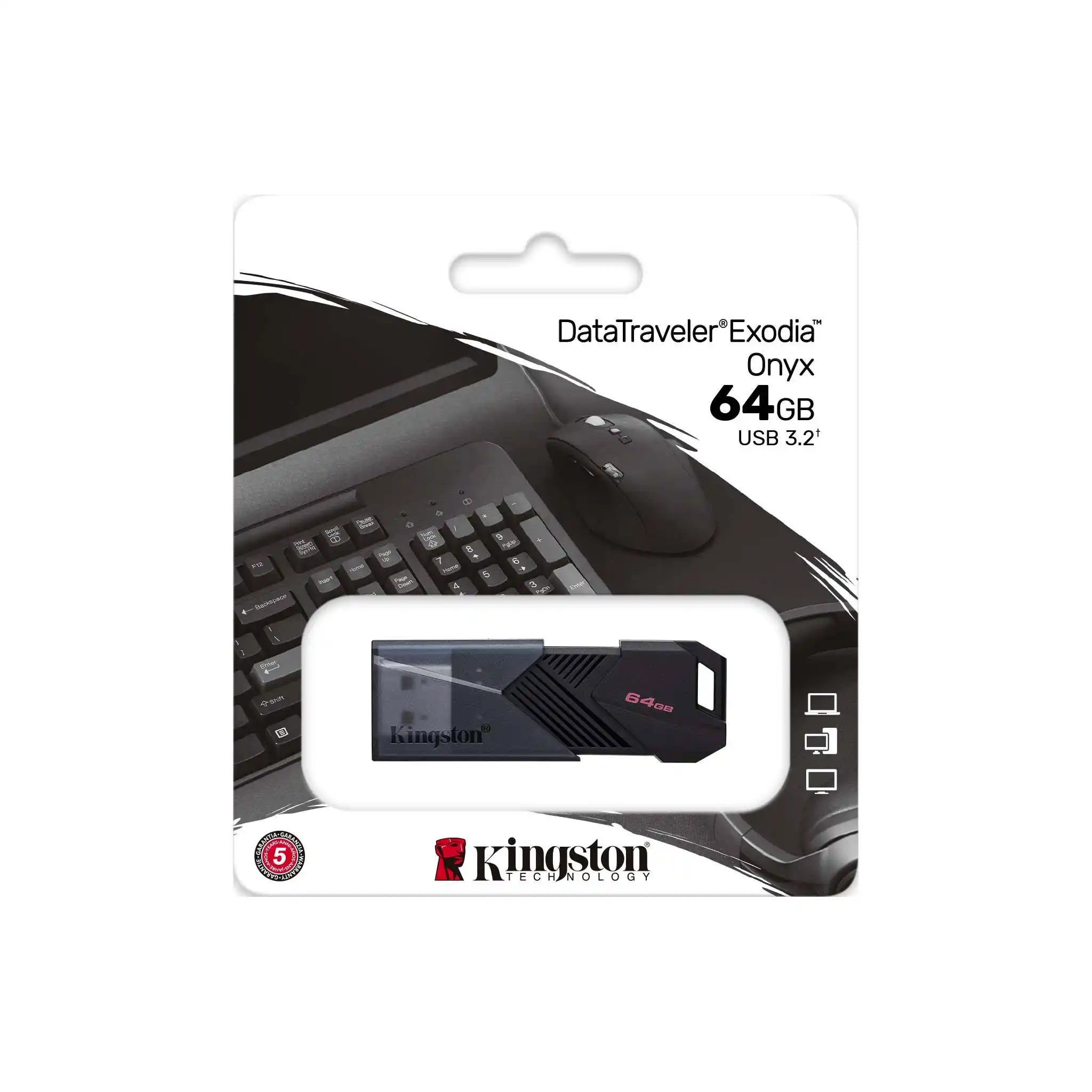 USB Flash 64 GB Kingston 3.2 Exodia Onyx DTXON/64GB Slika 3
