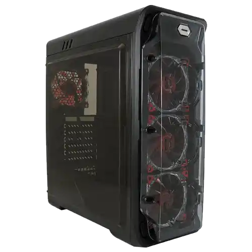 Kućište LC Power Gaming 988B-ON Red Typhoon Black Slika 2