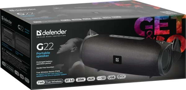 Bluetooth zvučnik TWS Defender G22 Slika 2