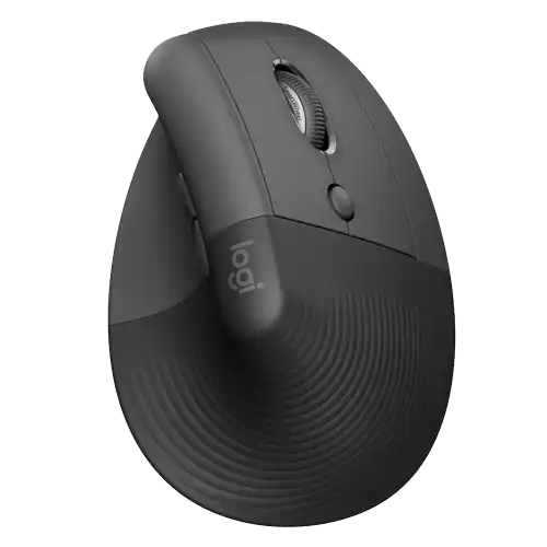 Bežični miš Logitech Lift Vertical 4000dpi, crni Slika 1