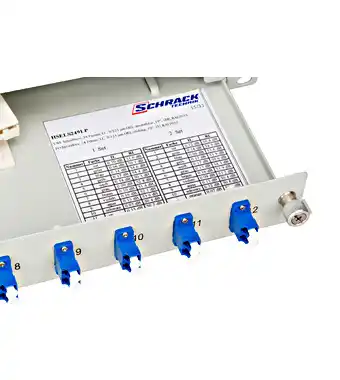 FO Splice box 19 12 vlakna SC adapteri 9/125um OS2 ECO Slika 1