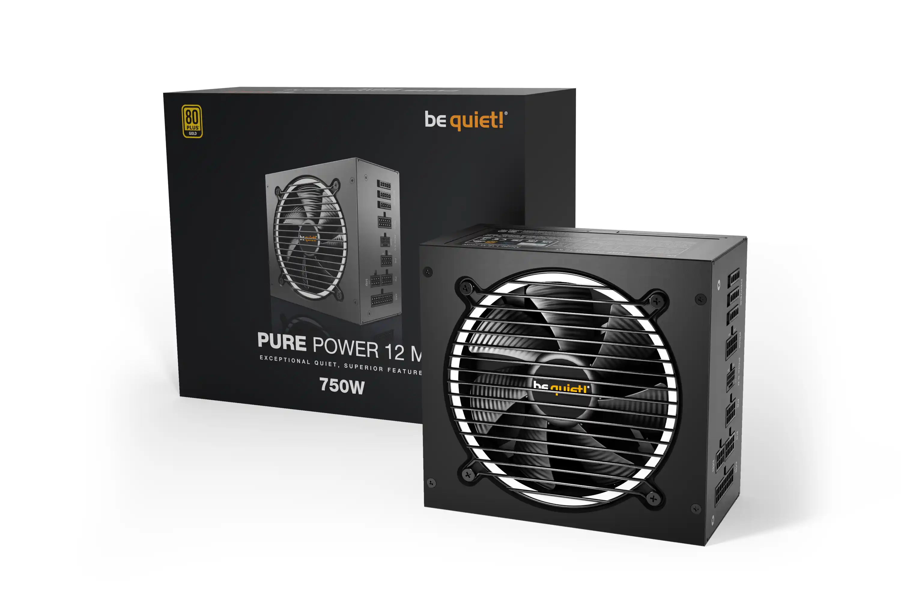 Napajanje Be Quiet Pure Power 12 M750W BN343 Gold  Modularno ATX3.0 Slika 1